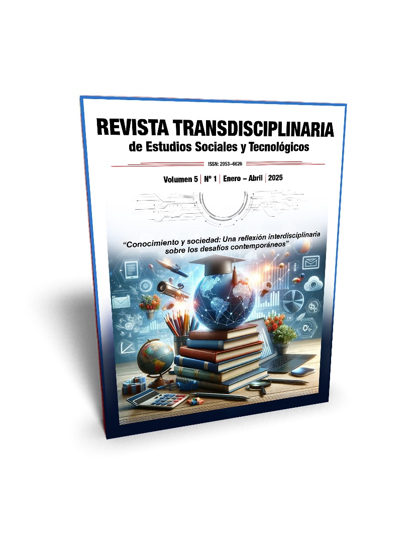 					Ver Vol. 1 Núm. 1 (2025): Conocimiento y sociedad: Una reflexión interdisciplinaria sobre los desafíos contemporáneos (Enero-abril)
				